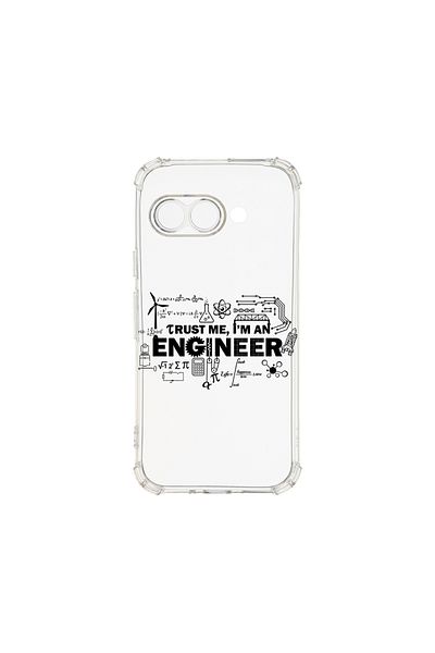 bestcase ® Anti Shock Case for Google Pixel 9a, Trust Me I'm Engineer, 1925008 AS 1859
