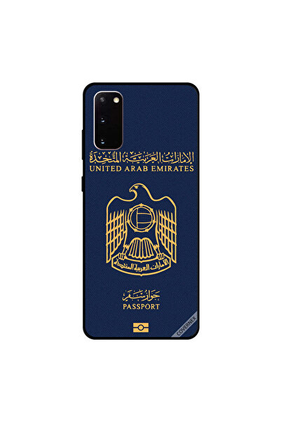 Covernex غطاء حماية لهاتف سامسونج جالكسي S20 بجواز سفر الإمارات العربية المتحدة