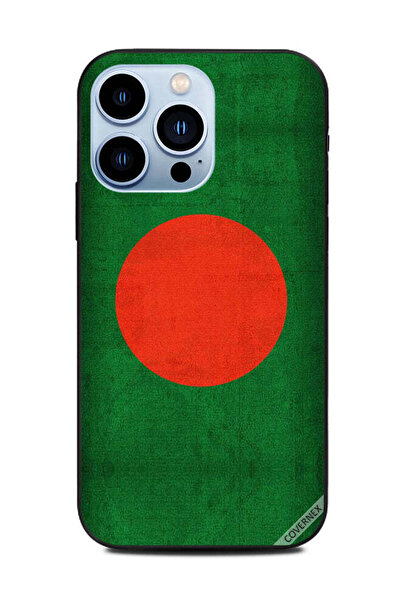 Covernex غطاء حماية لجهاز Apple iPhone 13 Pro بعلم بنغلاديش العتيق