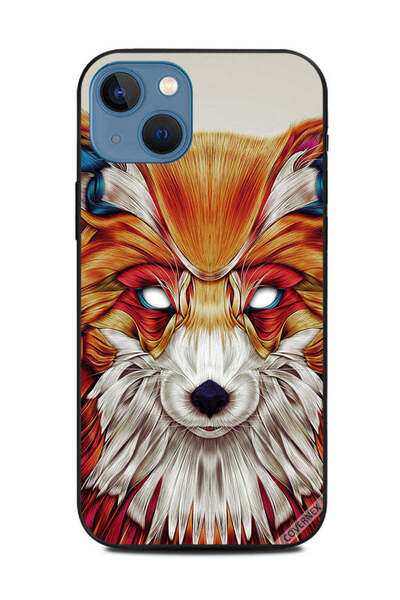 Covernex غطاء حماية لهاتف Apple iPhone 13 رسم توضيحي للثعلب