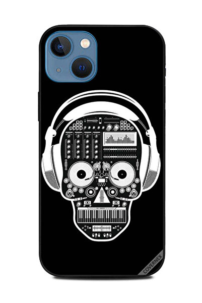 Covernex غطاء حماية لجهاز Apple iPhone 13 Music Head B&W