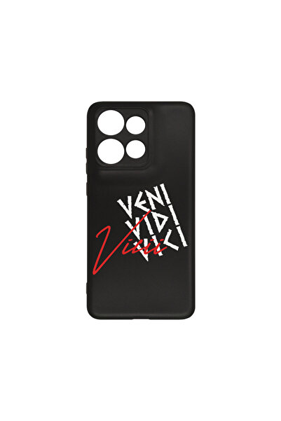 bestcase ® Husa Slim Silicon pentru Motorola Edge 50 Neo, Veni Vidi Vici, 190...