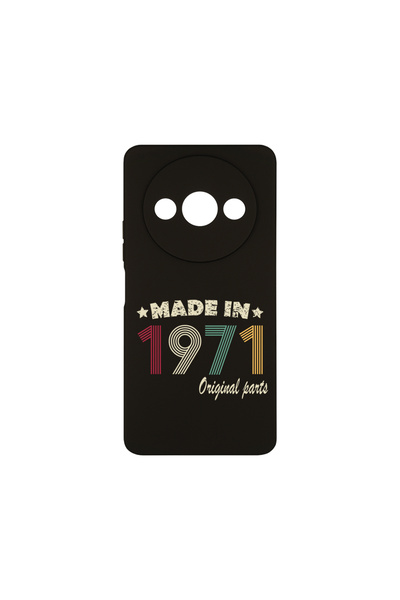 bestcase ® Husa Slim Silicon pentru Xiaomi Redmi A3, Original Parts 1971, 178...