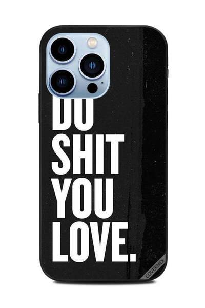 Covernex غطاء حماية لجهاز Apple iPhone 13 Pro - افعل ما تحبه بالأبيض والأسود