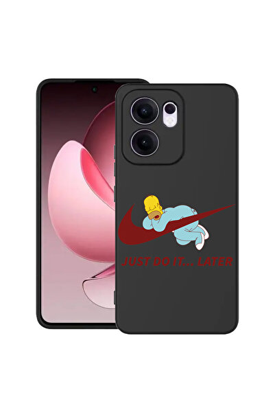 bestcase ® Husa Slim Silicon pentru OPPO Reno13 F / Reno13 FS, Just Do It Lat...