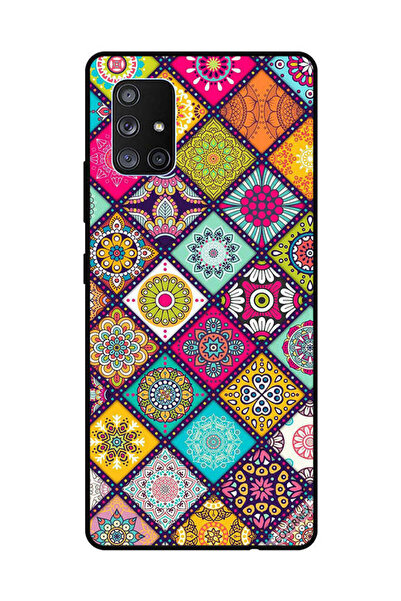Covernex Protective Case Cover For Samsung Galaxy A71 Multi Shapes Floral Pat...
