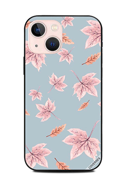 Covernex غطاء حماية لهاتف Apple iPhone 13 Mini بطبعة أوراق الخريف