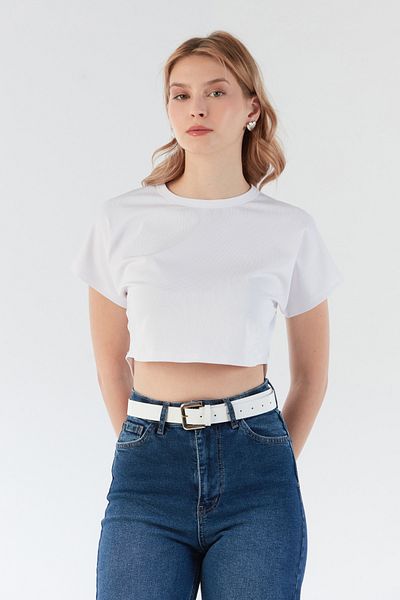 Fulla Moda Βασικό T-Shirt με μανίκια με νυχτερίδα