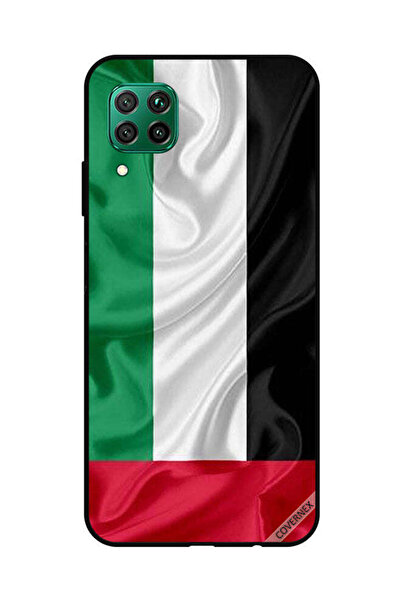 Covernex غطاء حماية لهاتف هواوي نوفا 7i / P40 لايت - قماش علم الإمارات العربي...