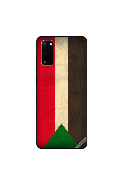 Covernex غطاء حماية سامسونج جالكسي S20 بعلم السودان العتيق