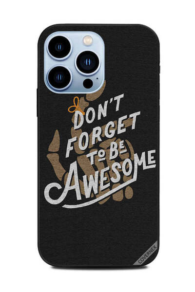 Covernex غطاء حماية لهاتف Apple iPhone 13 Pro لا تنسى أن تكون رائعًا