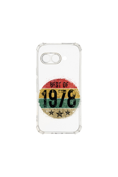 bestcase ® Carcasă antișoc pentru Google Pixel 9a, Best Of 1978, 1925008 AS 1911