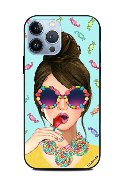 Covernex غطاء حماية لهاتف Apple iPhone 13 Pro Max - فتاة أنيقة