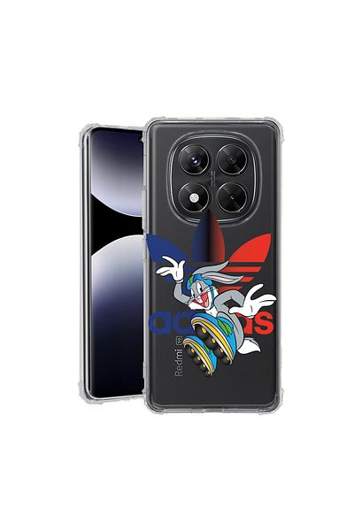 bestcase ® Anit Shock Case For Xiaomi Redmi Note 14 Pro 4G, Mad Bugs Bunny, 1997764 AS 1836