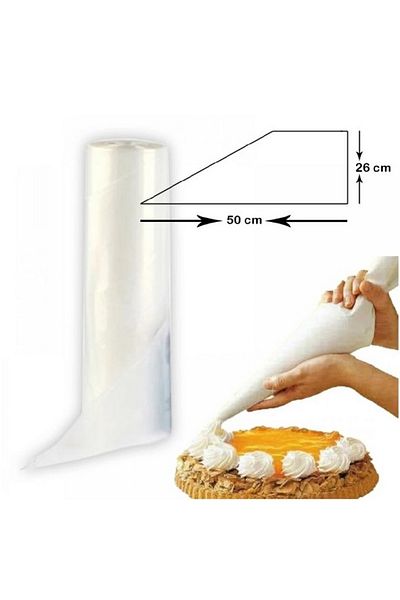 Nar kalıp Narkalıp Disposable Cream Bag Product Dimensions 24X51 cm 72 Li