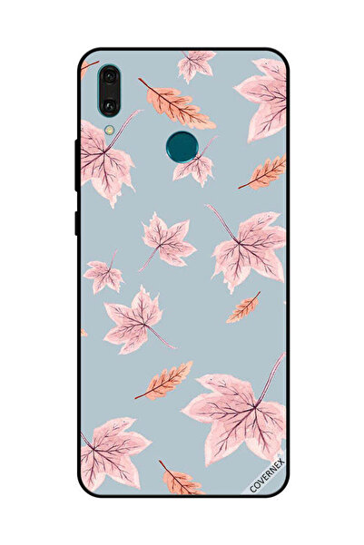 Covernex غطاء حماية لهاتف هواوي Y9 2019 بطبعة أوراق الخريف