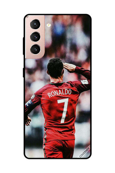 Covernex غطاء حماية لهاتف سامسونج جالاكسي S21 رونالدو تحية للجمهور