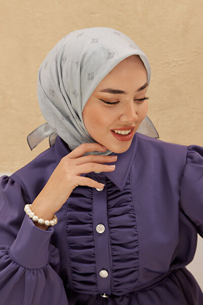 Silk Home وشاح أوليندا - 48001 - 33 - رمادي فضي