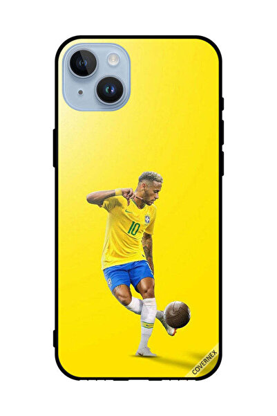 Covernex غطاء حماية لهاتف أبل آيفون 14 بلس نيمار مع كرة القدم