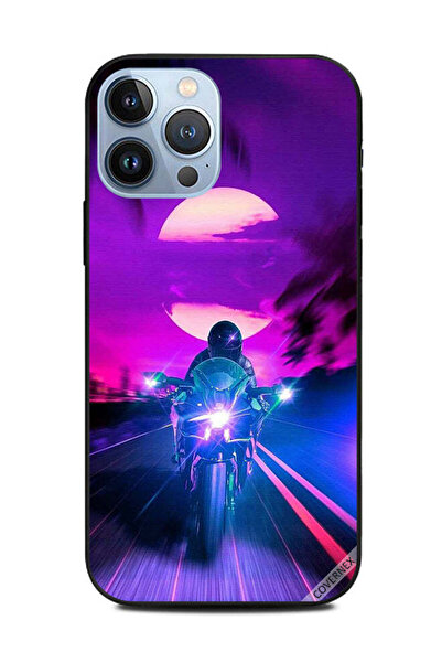 Covernex غطاء حماية لهاتف Apple iPhone 13 Pro Max راكب الدراجة النارية يترك ا...