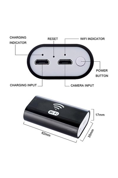 COOYA WIFI endoscope Android and Apple universal wireless connection mobile phone 200W HD wide Angle