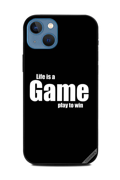 Covernex غطاء حماية لهاتف Apple iPhone 13 - الحياة لعبة، العب للفوز