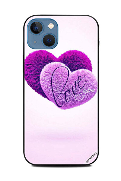 Covernex غطاء حماية لجهاز Apple iPhone 13 Love You Heart