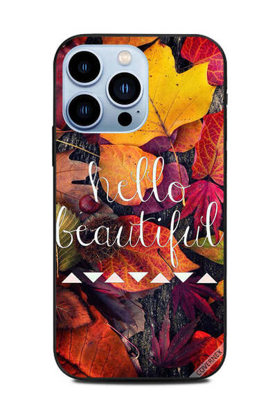 Covernex غطاء حماية لجهاز Apple iPhone 13 Pro ملون مرحباً بالجميل