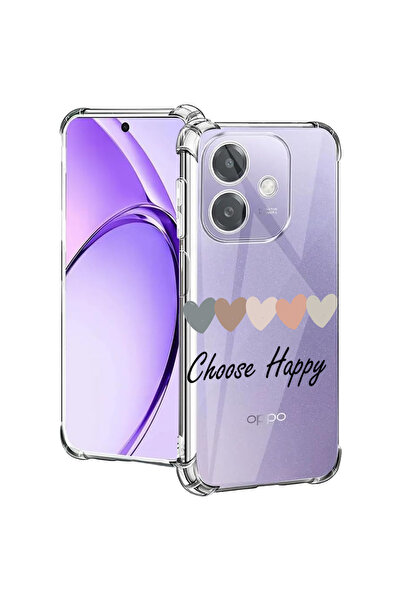bestcase ® Carcasă antișoc pentru OPPO A60 5G / A40, Alege Fericire, 1997853 ...