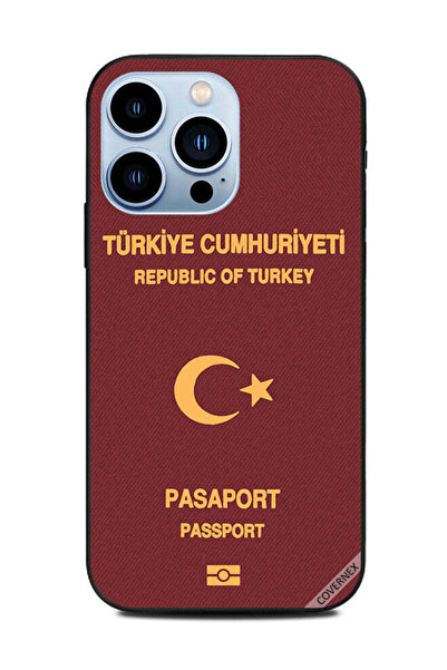 Covernex غطاء حماية لهاتف Apple iPhone 13 Pro - جواز سفر تركي