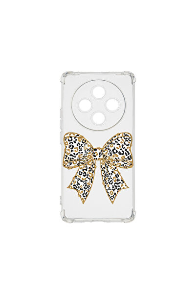 bestcase ® Удароустойчив калъф за Oppo Reno12 F / FS, леопардова панделка, 19...