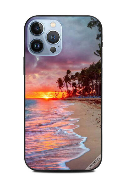 Covernex غطاء حماية لهاتف Apple iPhone 13 Pro Max Sunrise At Beach