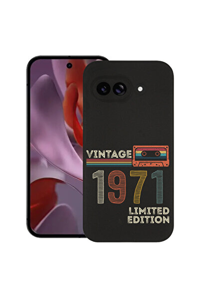 bestcase ® Husa Slim Silicon pentru Google Pixel 9a, 1971 - Vintage Tape, 192...