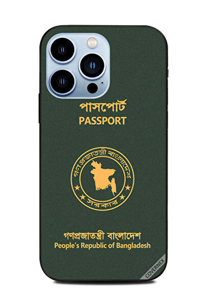 Covernex غطاء حماية لهاتف Apple iPhone 13 Pro - جواز سفر بنغلاديشي