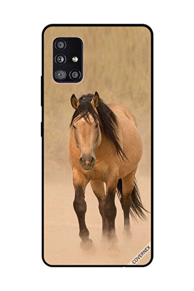 Covernex غطاء حماية لهاتف سامسونج جالاكسي A51 - سباق الخيل البني
