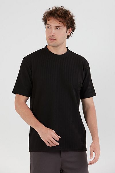 Fulla Moda Μπλουζάκι με λαιμόκοψη με σχέδιο