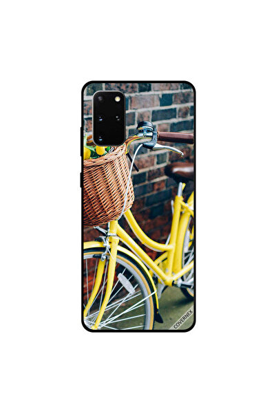 Covernex غطاء حماية لهاتف سامسونج جالكسي S20 بلس، دورة صفراء مع زهور التوليب