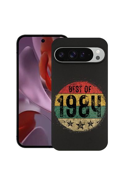 bestcase ® Slim Silicon Case For Google Pixel 10 / Pixel 10 Pro, Best Of 1984, 2030992 B 1917