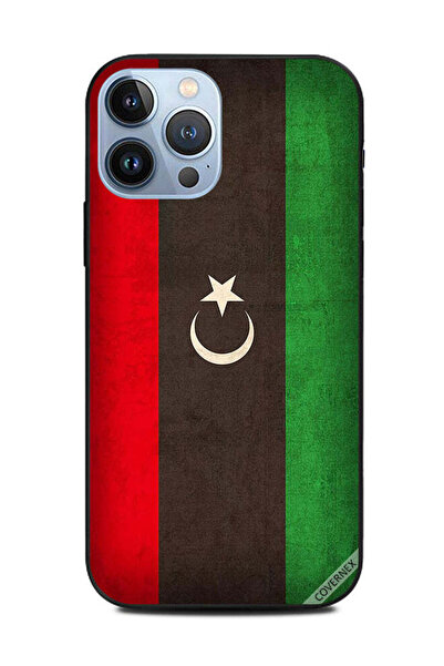Covernex غطاء حماية لجهاز Apple iPhone 13 Pro Max علم ليبيا العتيق