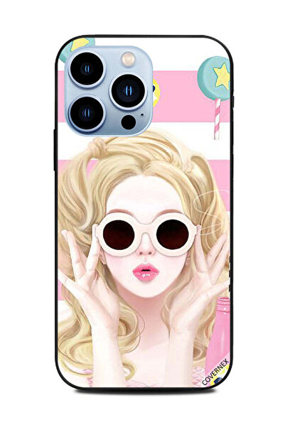 Covernex غطاء حماية لجهاز Apple iPhone 13 Pro - فتاة بوب لطيفة