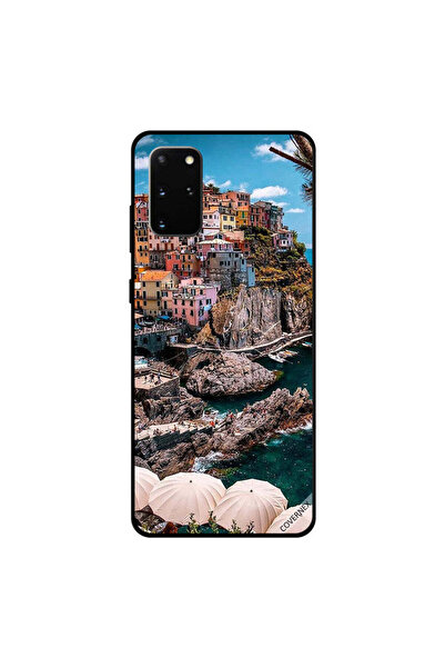 Covernex غطاء حماية لهاتف سامسونج جالكسي S20 بلس بمظلات على البحر