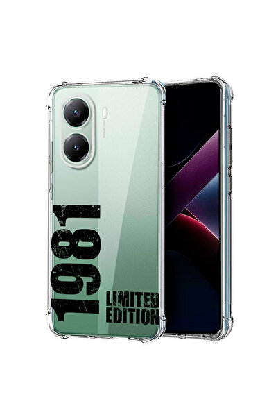 bestcase ® Αντικραδασμική θήκη για Poco X7 Pro, περιορισμένης έκδοσης 1981, 1...