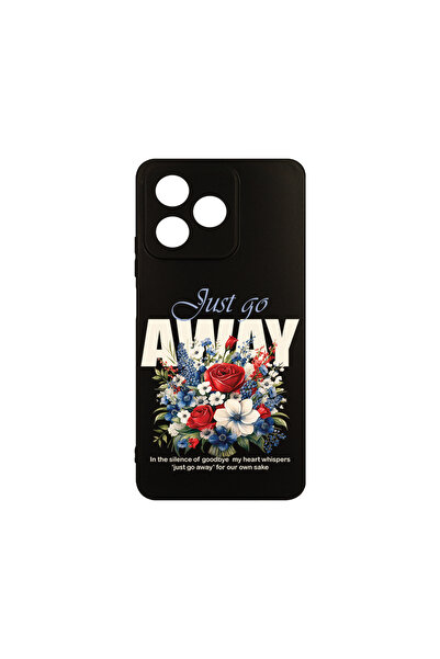 bestcase ® Husă Slim Silicon pentru Xiaomi Redmi 13, Just Go Away, 1923377 B ...