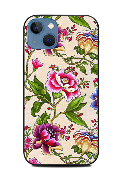 Covernex غطاء حماية لهاتف Apple iPhone 13 برسومات زهور فنية