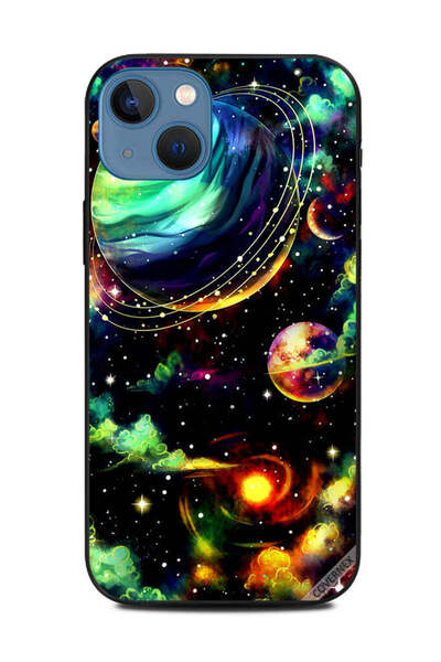 Covernex غطاء حماية لهاتف أبل آيفون 13 - نباتات زحل
