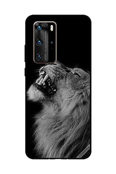 Covernex غطاء حماية لهاتف هواوي بي 40 برو - أسد مبتهج