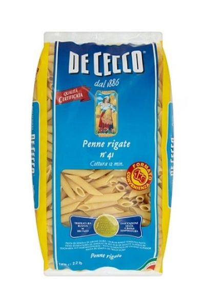 De Cecco Paste Penne Rigate De Cecco 1 Kg