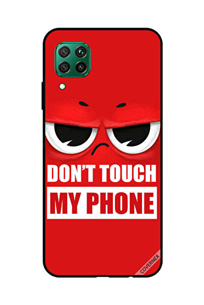 Covernex غطاء حماية لهاتف هواوي نوفا 7i / P40 لايت - لا تلمس هاتفي - أحمر