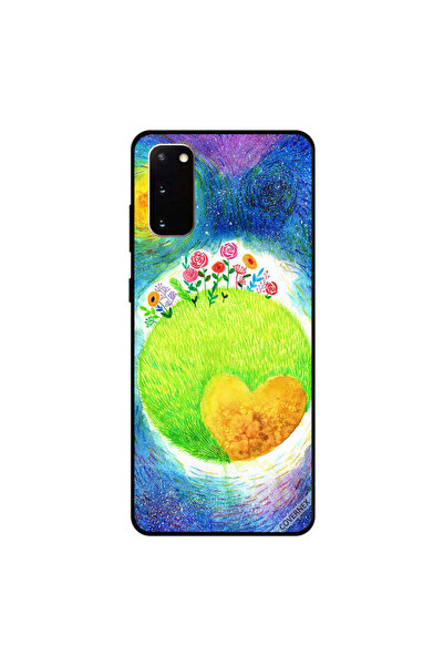 Covernex Samsung Galaxy S20 Case Cover Green Earth