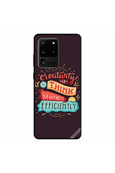 Covernex غطاء حماية لهاتف سامسونج جالكسي S20 ألترا الإبداع هو التفكير